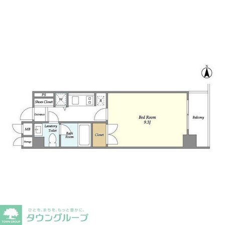 NONA PLACE渋谷神山町の物件間取画像